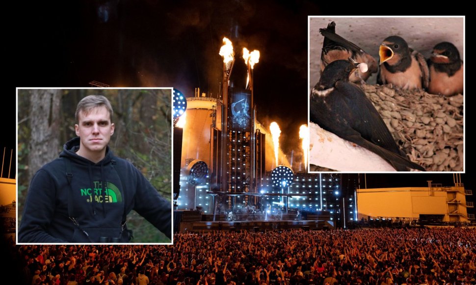 Marius Karlonas komentuoja paukščiams padarytą žalą per „Rammstein“ koncertą