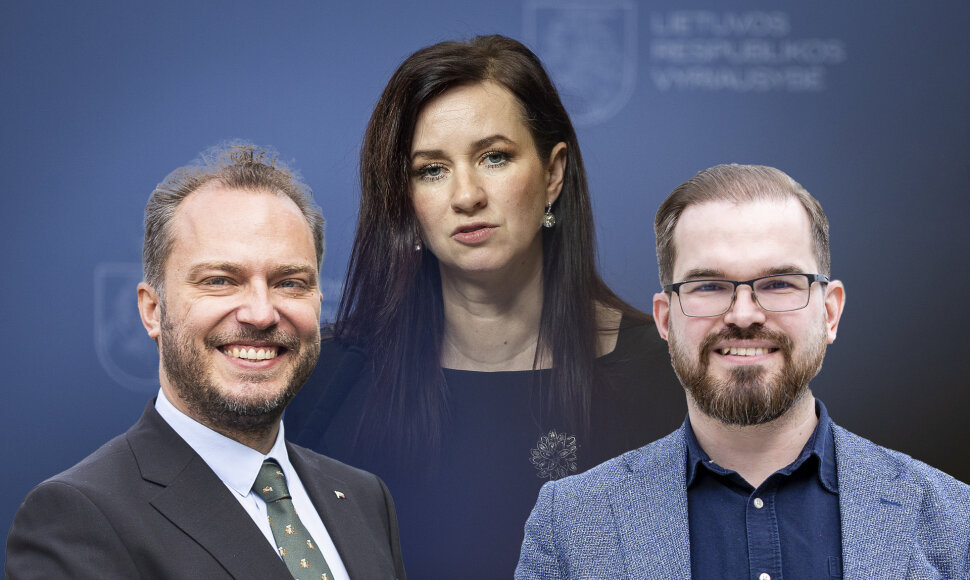 Inga Ruginienė, Juras Taminskas, Robertas Kaunas