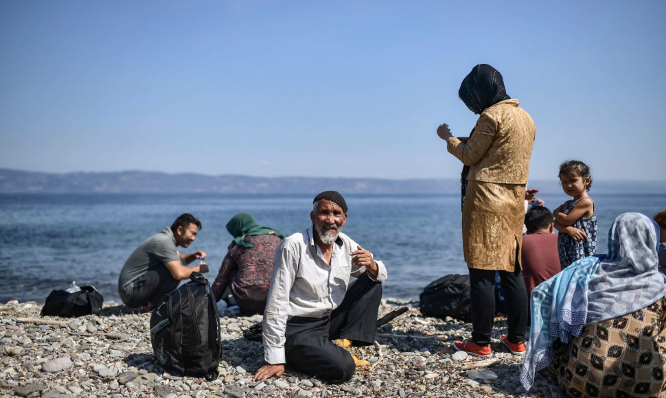 Migrantai Turkijoje