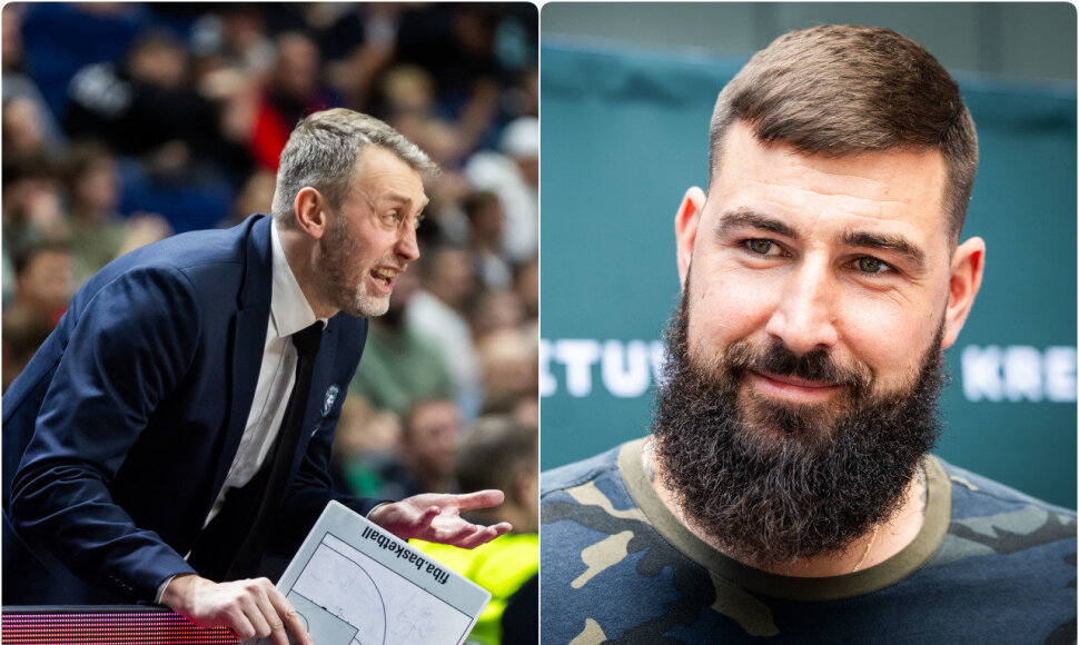 Mindaugas Brazys ir Jonas Valančiūnas