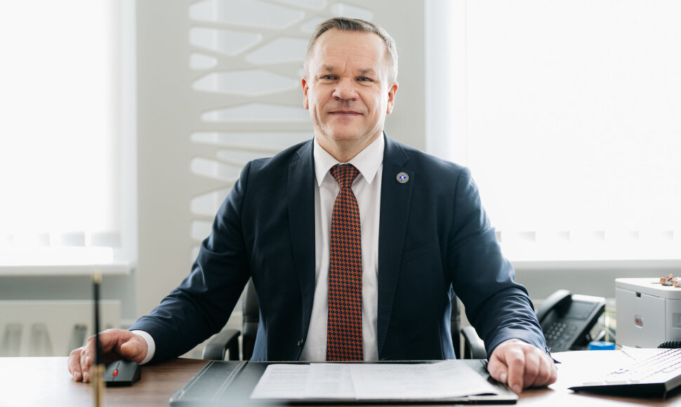Visagino savivaldybės meras Erlandas Galaguz
