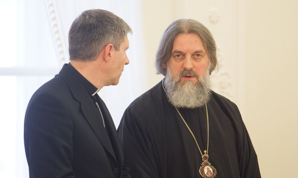 Ortodoksų bažnyčios Lietuvoje vadovas arkivyskupas Inokentijus