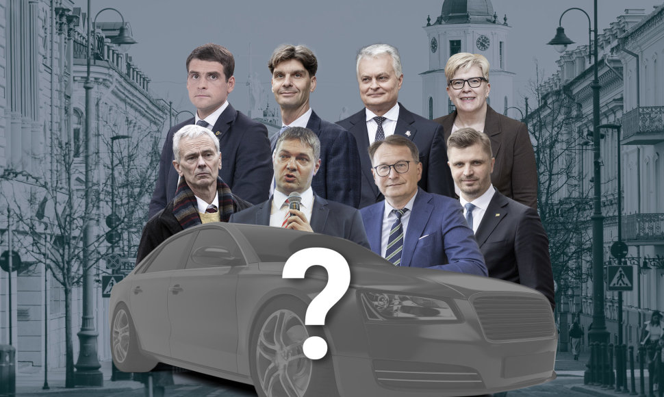 Kandidatų į prezidentus automobiliai