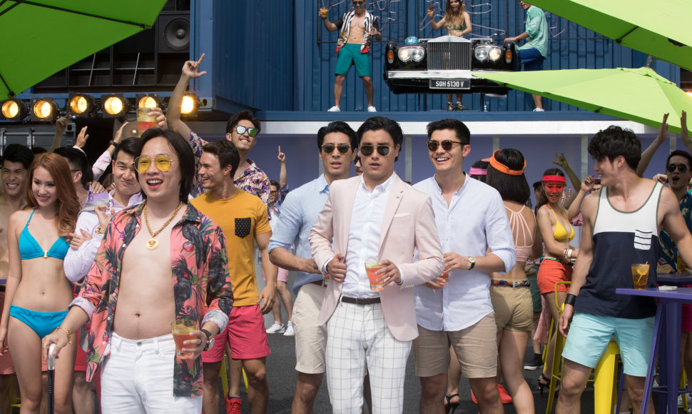 Kadras iš filmo „Crazy Rich Asians“