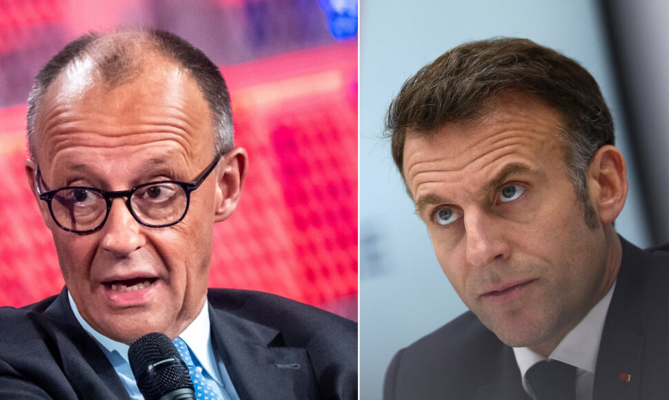 Friedrichas Merzas, Emmanuelis Macronas