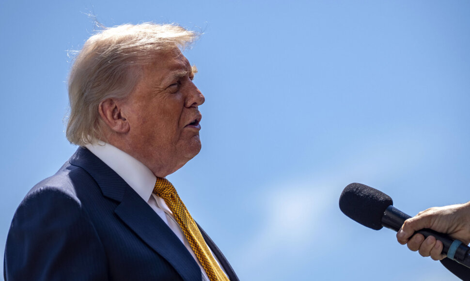 Donaldas Trumpas / Bonnie Cash - Pool via CNP / picture alliance / Consolidated News Photos
