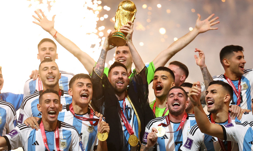 Argentinos rinktinė – pasaulio futbolo čempionė
