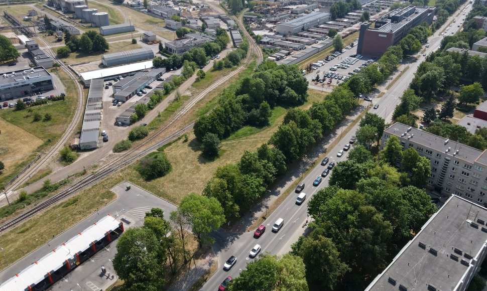 Klaipėdos teismų sklypas Kauno gatvėje