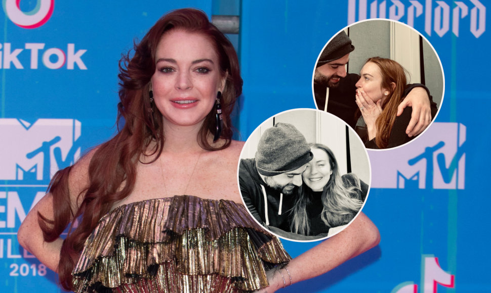 Lindsay Lohan su mylimuoju Baderiu