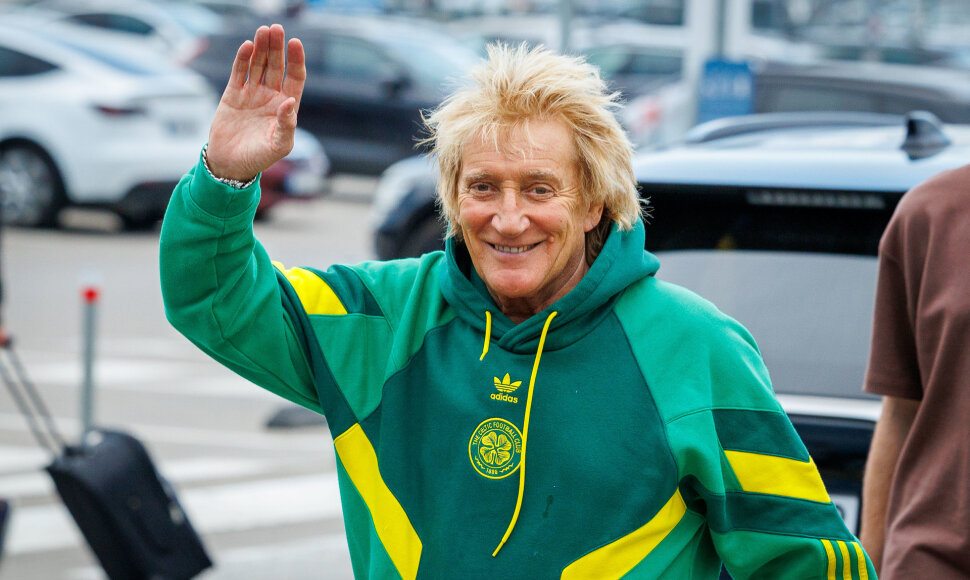Rod Stewart Kauno oro uoste