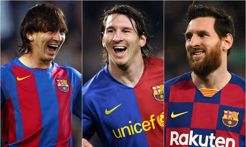 Lionelis Messi – 20 metų Barselonoje