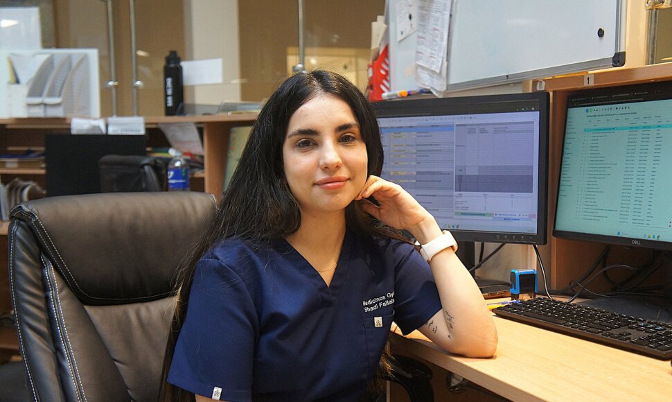 Medicinos gydytoja Shadi Fallahradeh 