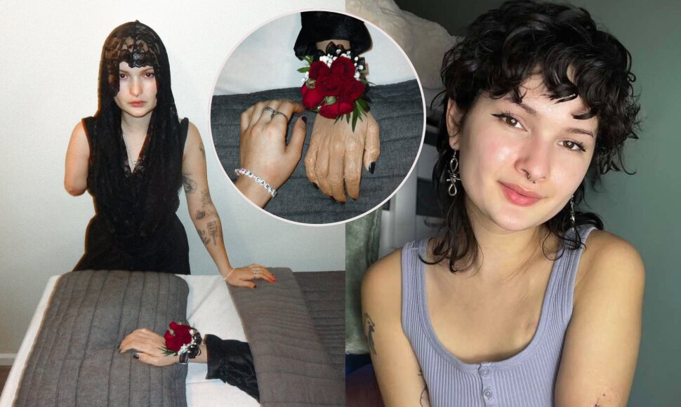 Eldiara Doucette surengė rankos „laidotuves“