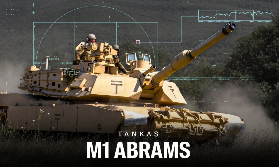 Tankas „M1 Abrams“