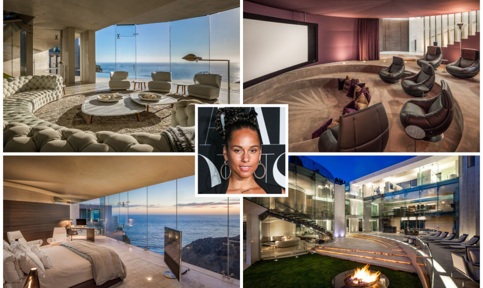Nauji Alicia Keys namai už 18,8 mln. eurų Kalifornijos valstijoje