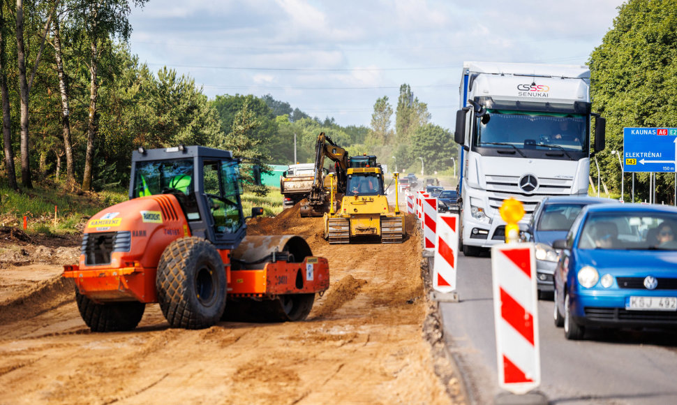 Jonavos aplinkkelio darbų pradžia