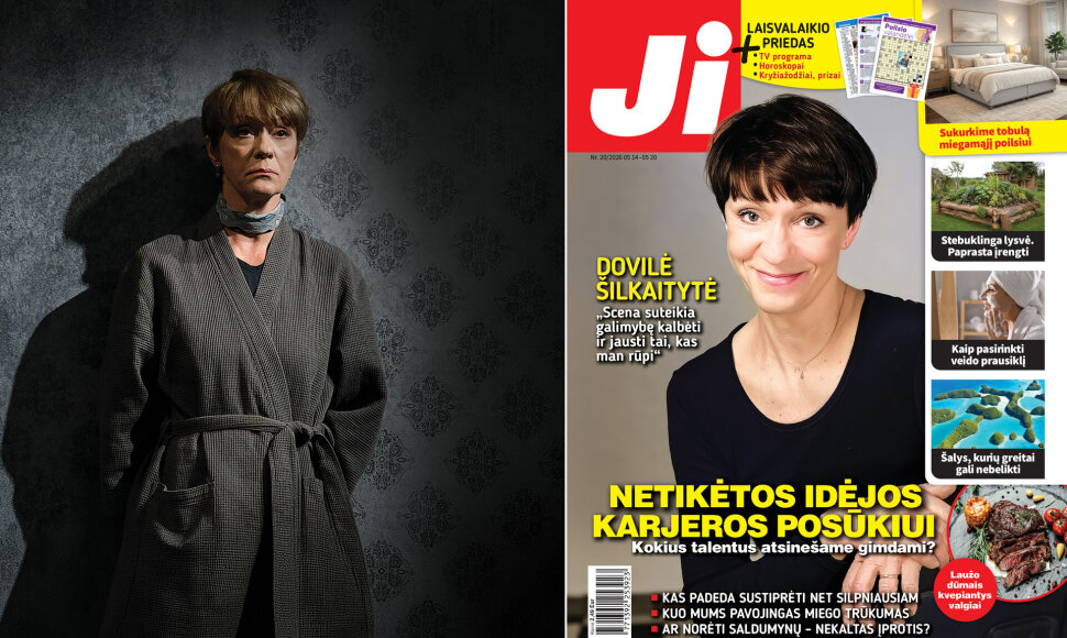 Dovilė &Scaron;ilkaitytė / žurnalo &bdquo;Ji&ldquo; Nr. 20 vir&scaron;elis 