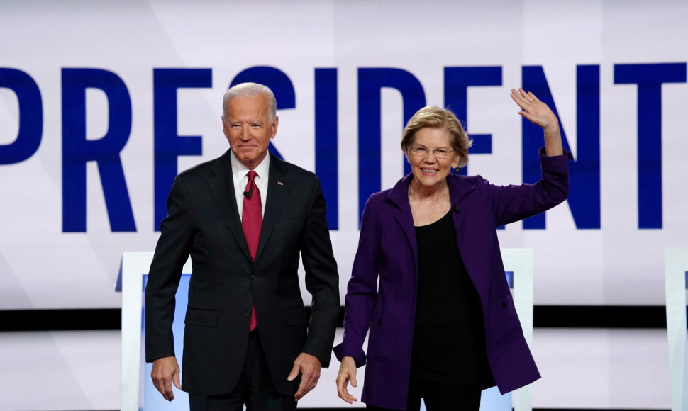 Joe Bidenas, Elizabeth Warren