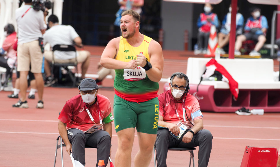 Andrius Skuja Tokijo paralimpinėse žaidynėse