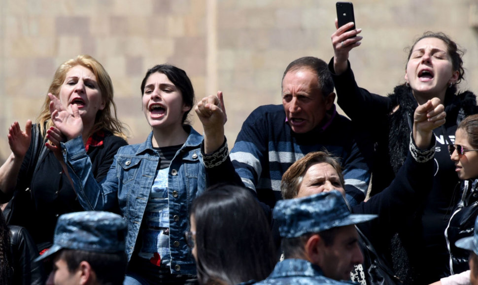 Protestas Armėnijoje