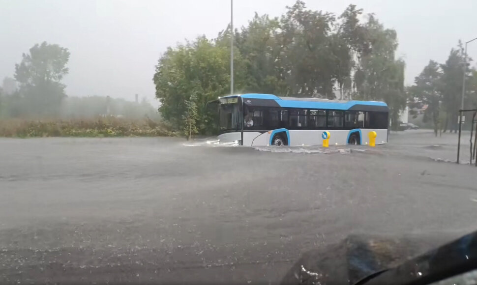 Užlietos Zamostės gatvės