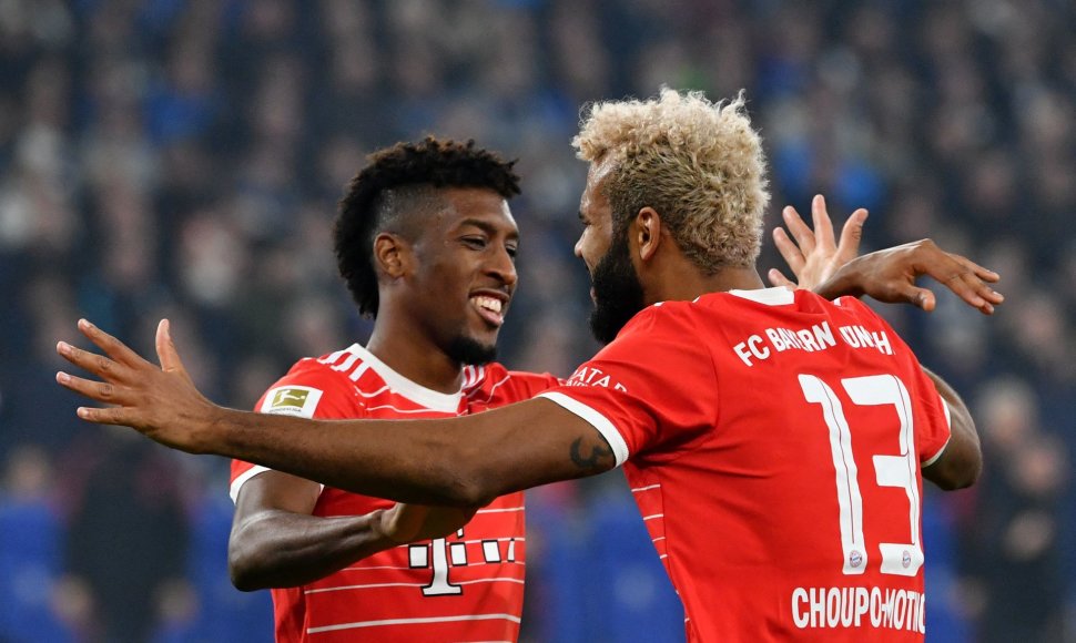 Ericas Choupo-Motingas ir Kingsley Comanas