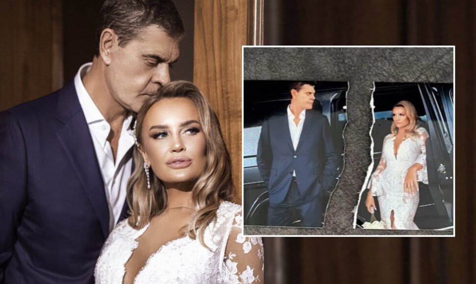 Kristina Meseguer su vyru Enrique