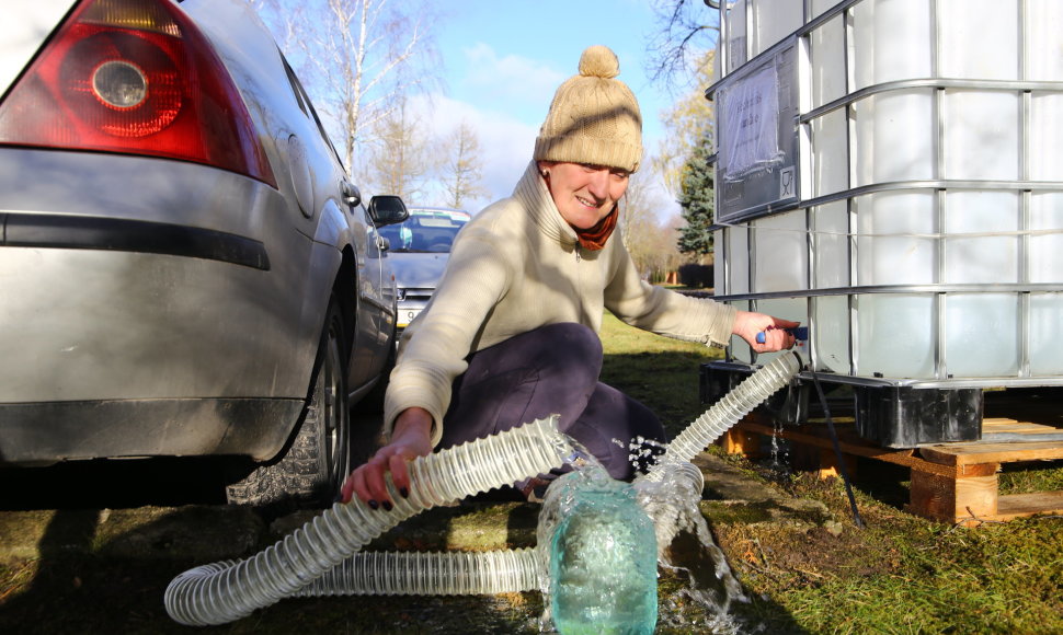 Katinų kaime sutriko vandens tiekimas