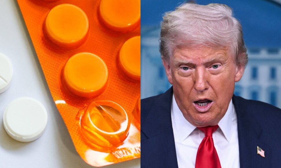 Paracetamolis ir Donaldas Trumpas