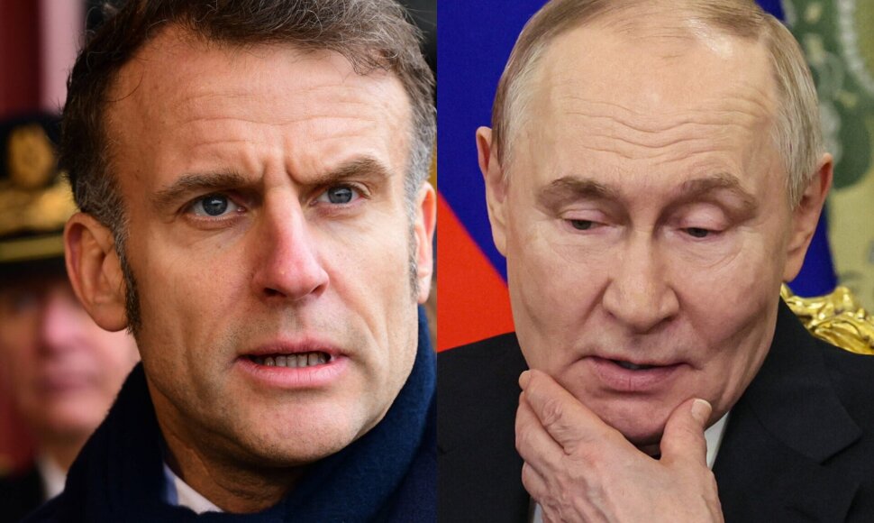 Emmanuelis Macronas, Vladimiras Putinas