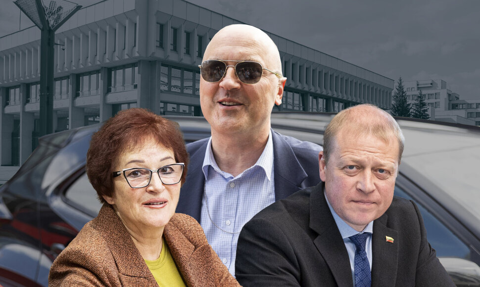 Birutė Vėsaitė, Giedrius Drukteinis ir Andrius Busila
