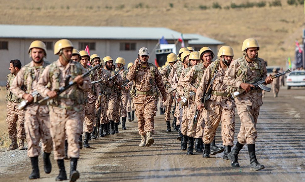 Irano Islamo revoliucinės gvardijos korpuso kariai