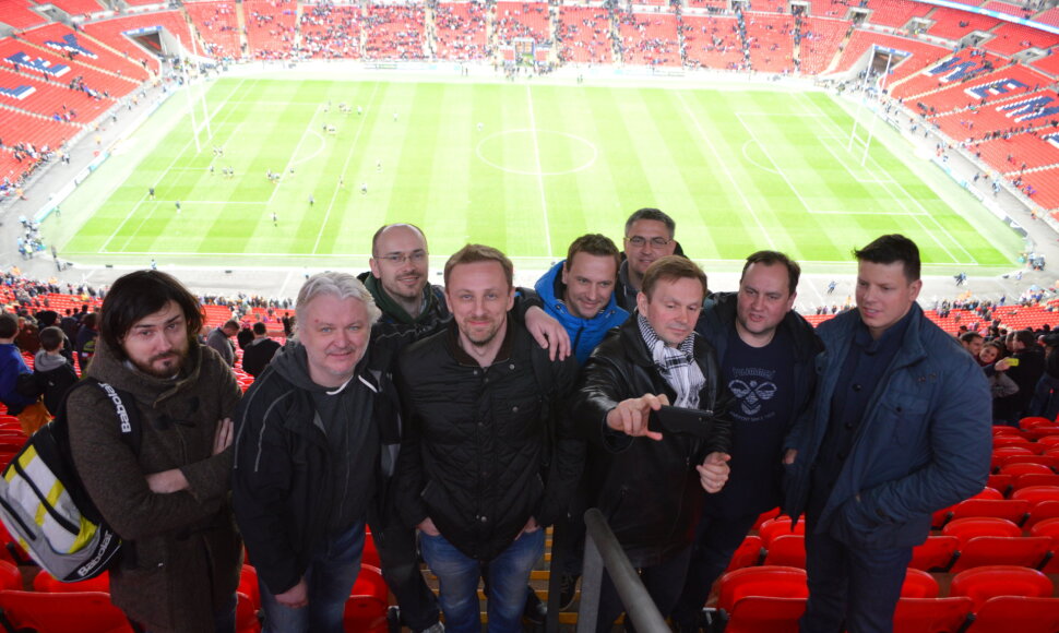 Regbio derbis Londono &bdquo;Wembley&ldquo; stadione