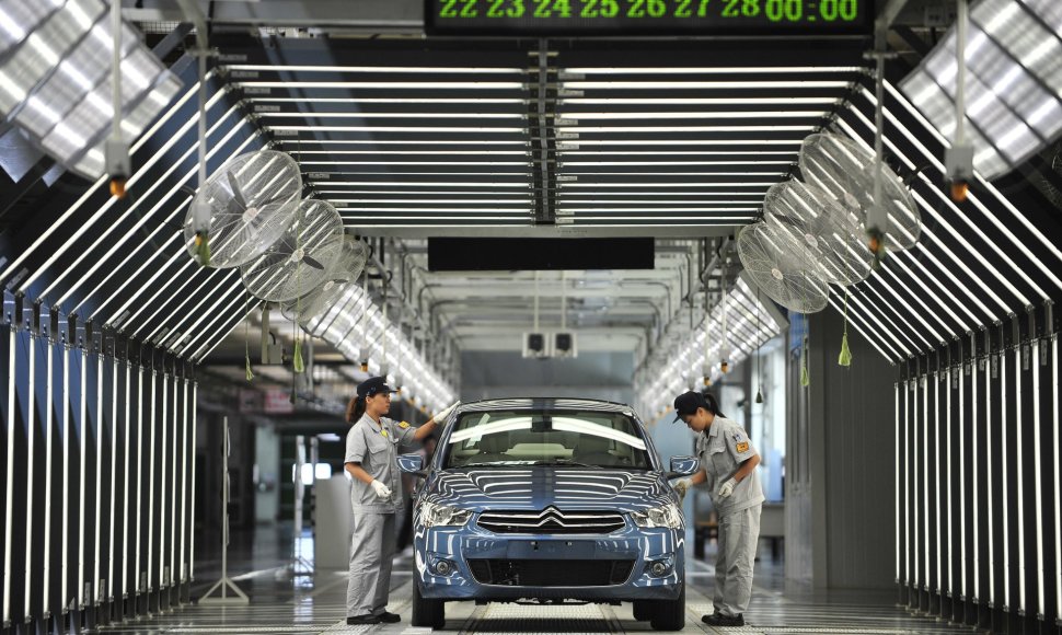 „Peugeot Citroen“ gamykla