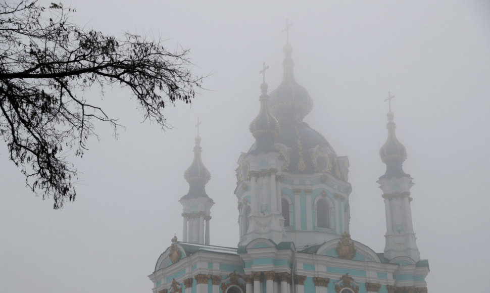  Šv.Andriejaus cerkvė Kijeve