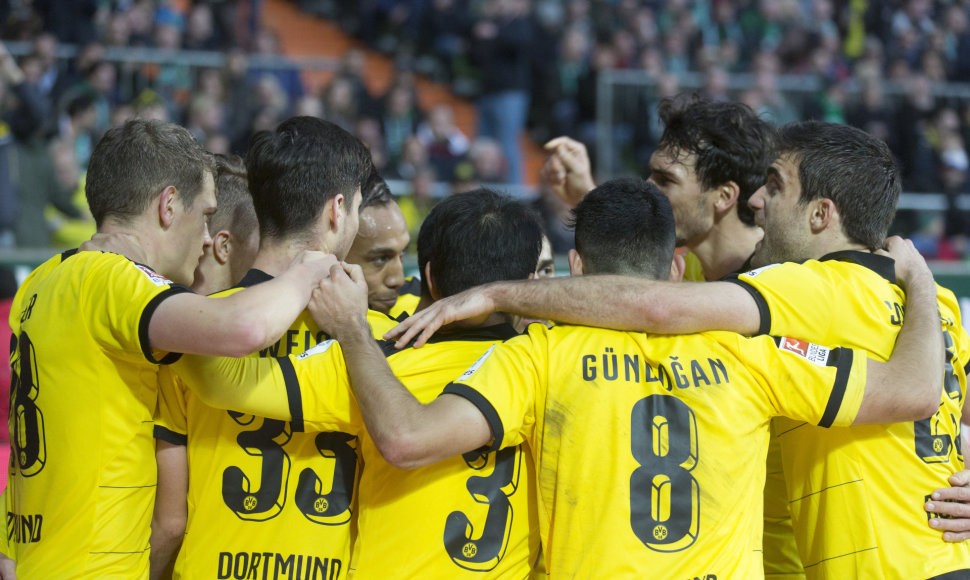 Dortmundo „Borussia“ išvykoje įrodė savo pranašumą