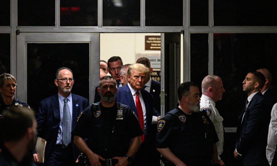 Donaldui Trumpui pareikšti kriminaliniai kaltinimai