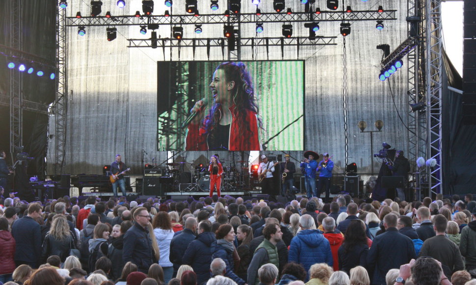 Klaipėdos pilies džiazo festivalio akimirka