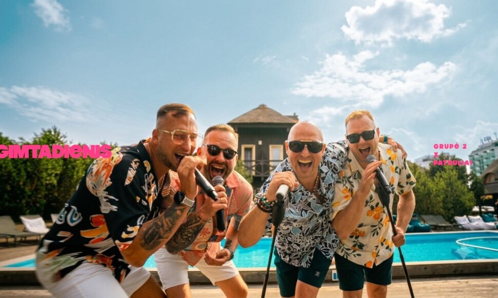 „Grupės 2“ ir „Patrulių“ klipo filmavimas