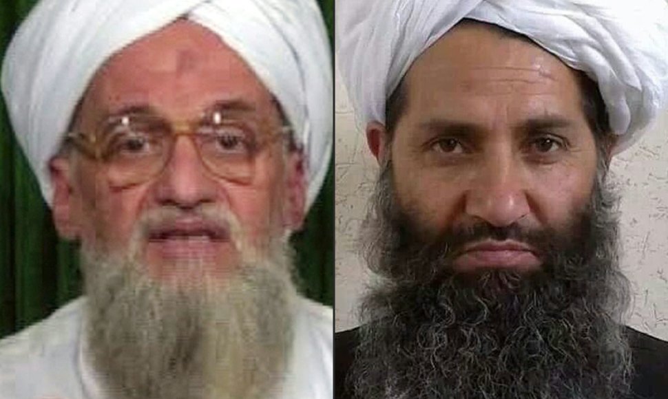 Aymanas al-Zawahiri ir Haibatullah Akhundzada
