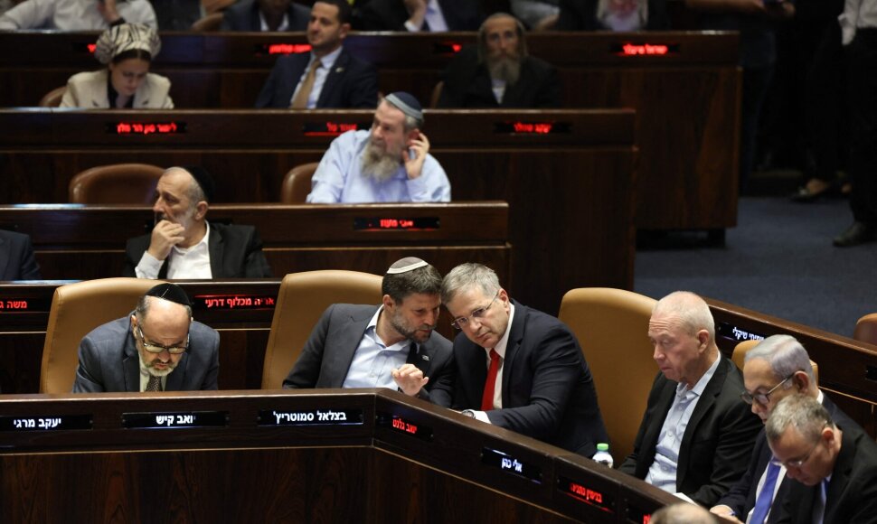 Izraelio Knesetas / RONALDO SCHEMIDT / AFP