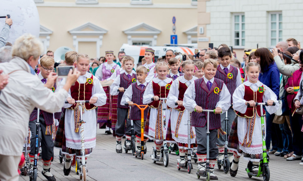 Dainų šventės atidarymas