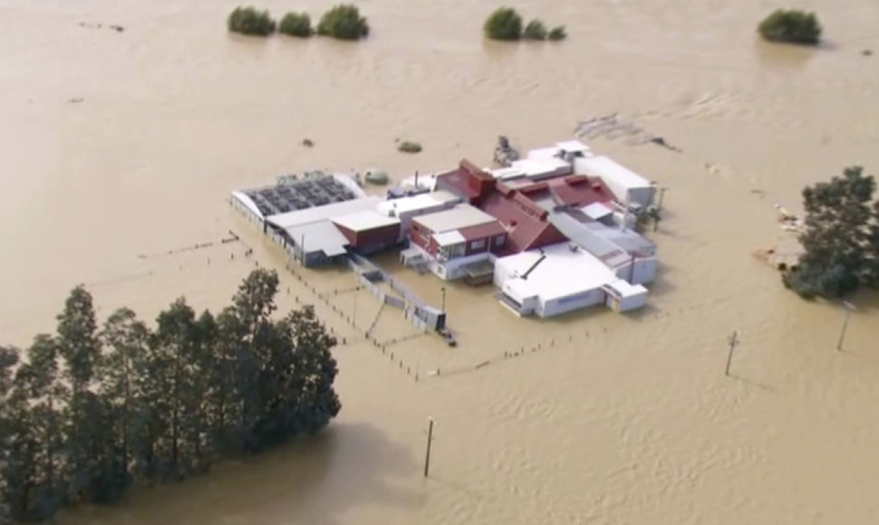 Potvynis Naujojoje Zelandijoje
