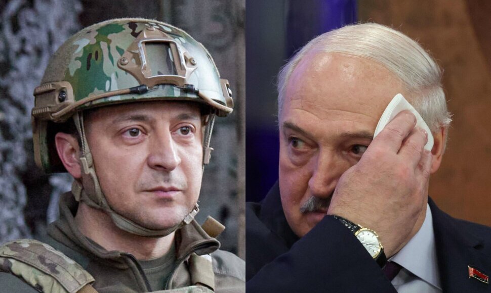 Volodymyras Zelenskis, Aliaksandras Lukašenka