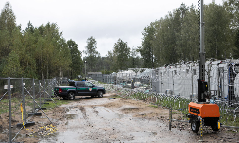 Migrantų stovykla Rūdninkuose