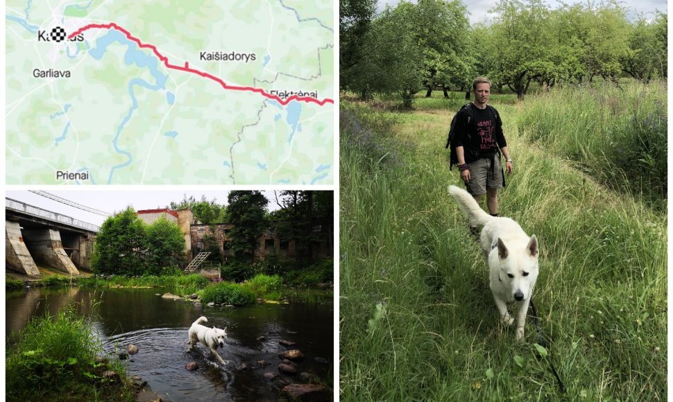Iš Vilniaus į Kauną pėsčiomis: kaunietis sukūrė unikalų maršrutą