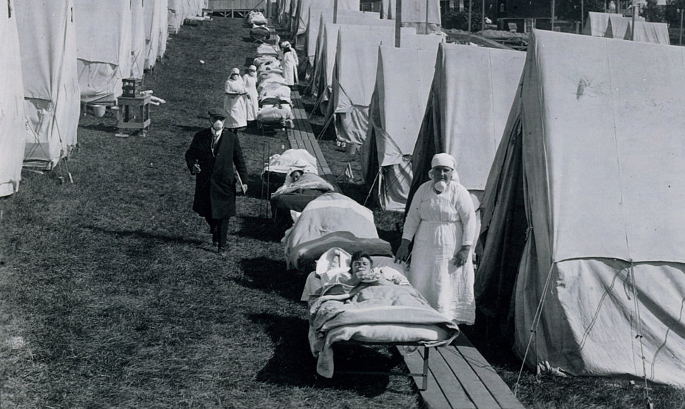 Ispaniškojo gripo pandemija JAV
