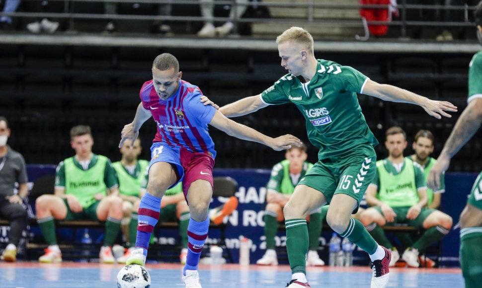 Futsal Čempionų lyga: „Kauno Žalgiris“ – „Barcelona“