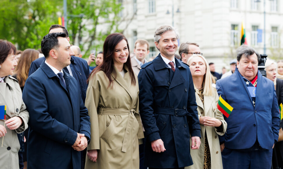 Glenn Micallef, Inga Ruginienė, Kęstutis Budrys