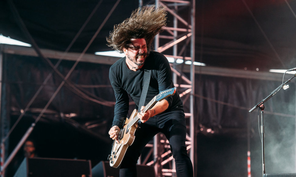 „Foo Fighters“ koncertas Rygoje